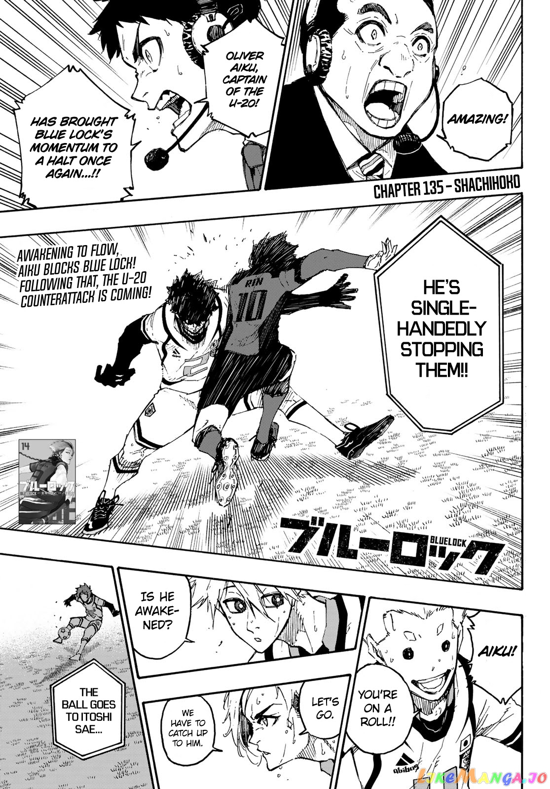 Blue Lock Chapter 135 image 01